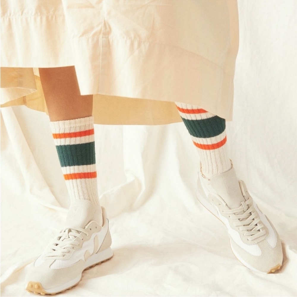 Veja Rio Branco Sneakers white mesh Suede Pierre / Natural Anthropologie 8 - Picture 1 of 16